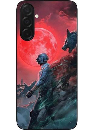 Чехол силиконовый epik для samsung galaxy a37 с картинкой pubg кровавая луна