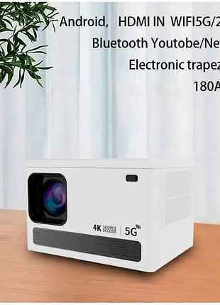 Видео wifi проектор x8 ultra hd / домашний кинотеатр