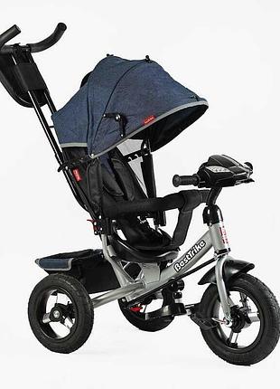 Велосипед 3390 - 32-068 best trike (1) надувні колеса d=29см. переднє, d = 26см. задні, фара з usb, пульт