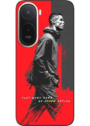 Чохол силіконовий epik для xiaomi poco c81 pro з зображенням роналду фокус
