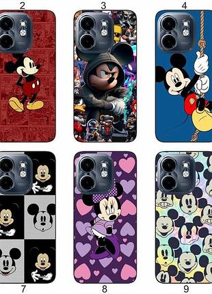 Силіконовий чохол мікі маус mickey mouse для infinix smart 9 4g діснеївська естетика