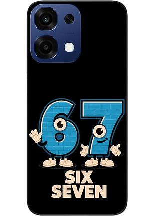 Силиконовый чехол epik для oppo a6 pro с принтом мультяшный 67 арт