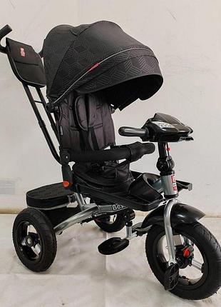 Дитячий триколісний велосипед-коляска з поворотним сидінням 6088 f - 695-12 best trike