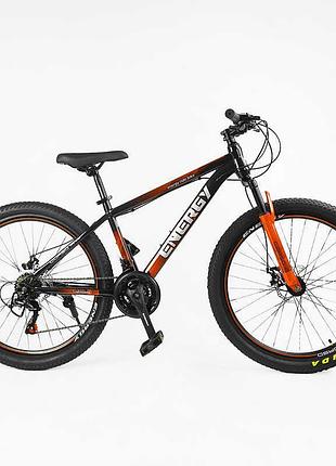 Велосипед спортивний corso 26" дюймів «energy» en-26418 shimano, 21 швидкість