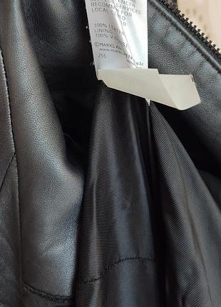 Кожанная куртка р 18 xl xxl 2xl шкіряна куртка м'яка шкіра шкіряні натуральна справжня натуральная кожа кожанные кожаные кожи графит класичний 50-52 8