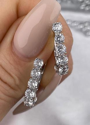 Серебряные серьги 1413.10р 3