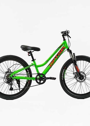 Велосипед спортивний corso «optima» 24" дюйми tm-24355