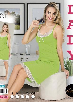 Нічна сорочка жіноча 5501 бавовна lady lingerie м