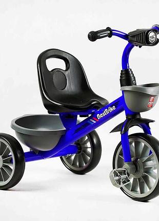 Велосипед 3-х колісний bs-12530 "best trike" (1) колеса eva переднє 12’’, заднє 10’’, сталева рама, фара з