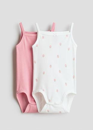Маєчки боді для дівчинки h&m