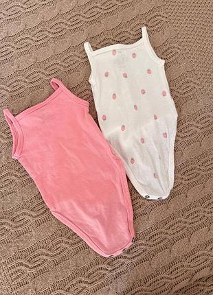 Маєчки боді для дівчинки h&m 6