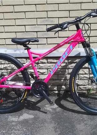 Велосипед горный 26 дюймов, рама алюминиевая 17", shimano g26belle a26.1