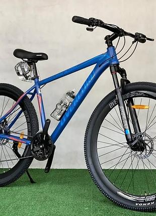 Велосипед горный спортивный велосипед алюминиевый 29 дюймов shimano s700 mercury-overlord 24 скорости с крылья
