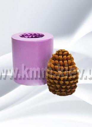 Силиконовая форма люкс шишка большая 3d