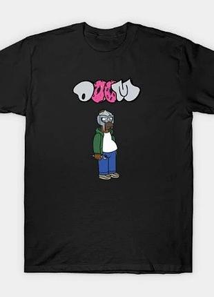 Футболка чорна mf doom ''homer'' t-shirt black l