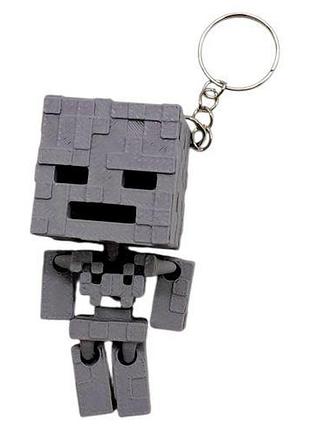 3d брелоки minecraft/майнкрафт chubby skeleton/скеліт головастик keychain, 3d-друк