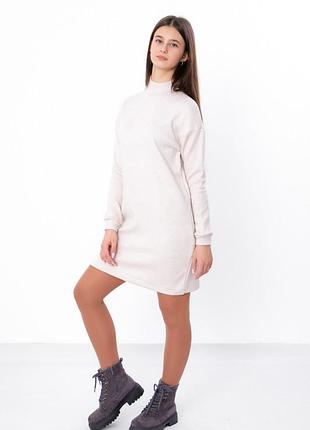 Платье для девочки подростка, с длинным рукавом, теплая ангора, 140см, 146см, 152см, 158см, 164см, 170см