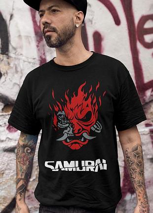 Футболка loys унисекс cyberpunk 2077 (samurai) черный m
