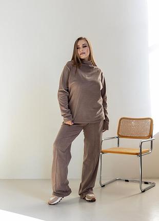 Жіночий гольф трикотажний з віскози modna kazka mksh2732