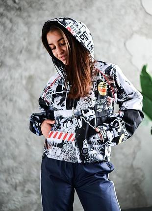 Анорак жіночий плащівка осінь 2026 драпп