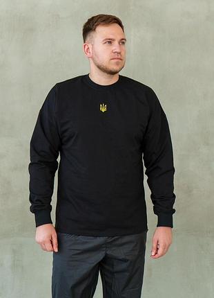Світшот чоловічий светр вільного крою на флісі l