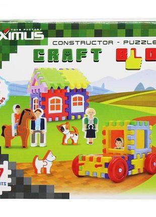 Конструктор "craft blok", 77 елементів