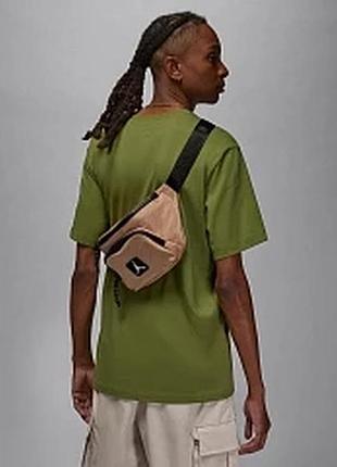 Сумка унисекс air jordan rise cross body bag beige (арт. ma0887-xa3) misc (размер)