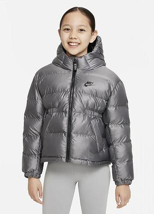 Куртка детская nike g nsw synfl hd jkt olive (арт. dr0452-010) m (46-48 см)