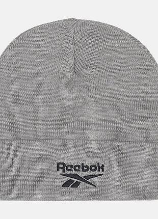 Шапка мужская reebok te logo beanie (арт. gh0428)