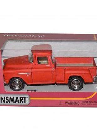 Машинка kinsmart "chevy stepside pick-up" (червона)