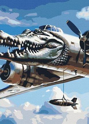 Картина по номерам "bombardino crocodile" 40x50 см.