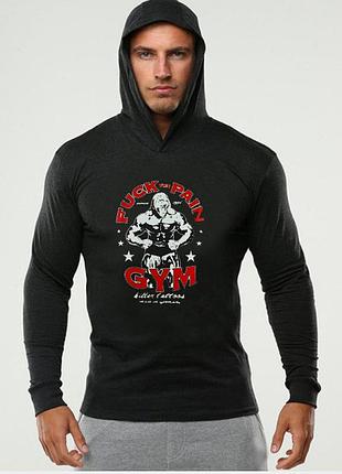 Реглан чоловічий спортивний з капюшоном "punisher" xl