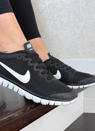 Кросівки "nike free run" унісекс спортивні 37