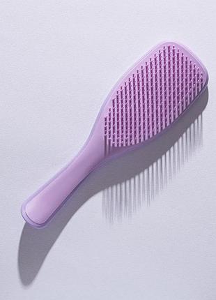 Щітка для волосся hair comb wet detangling hair brush purple