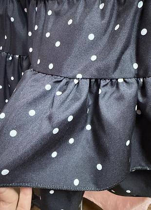 Спідниця міні у горошок 5