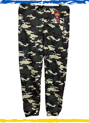 Штаны унисекс на камуфляжной флисе. брюки повседневные м, l, xl, 2xl