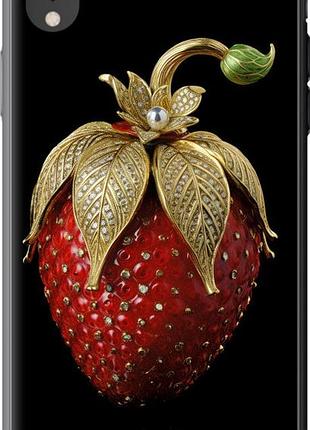 Чехол на iphone xr клубника v3 "5638u-1560-851"