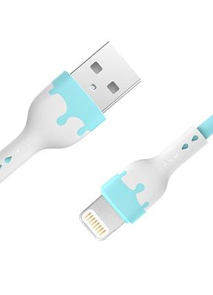 Usb кабель kaku ksc-271 usb - lightning 1,2m - blue
