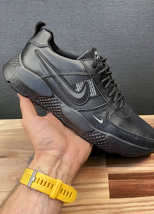 Чоловічі кросівки натуральна шкіра топова якість nikeкожаные кроссовки 43