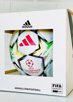 Футбольный мяч adidas uefa champions league 26/27 в коробке, футбольный мяч адидас лига чемпионов
