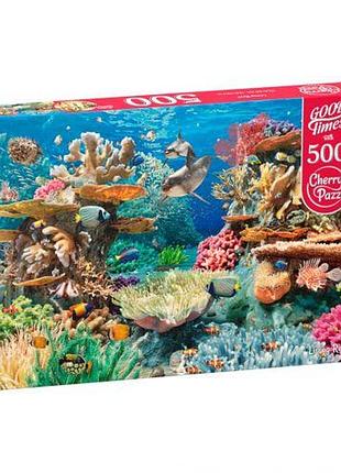 Пазлы "живой риф", на 500 элементов