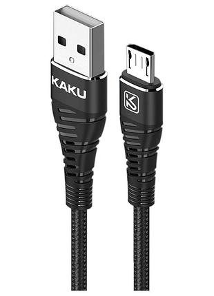 Usb кабель kaku ksc-298 usb - micro usb 1m - black
