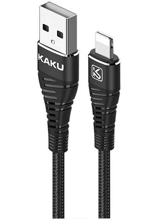 Usb кабель kaku ksc-298 usb - lightning 1m - black