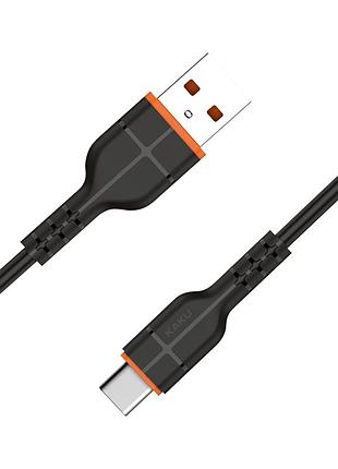 Usb кабель kaku ksc-299 usb - type-c 1m - black