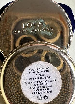 Тверді духи оригінал lola solid perfume marc jacobs. 6