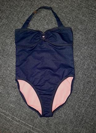 Купальник джинсовый river island 11-12 лет р. 152