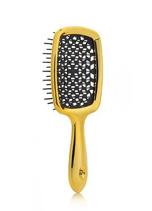 Щетка для волос hollow comb superbrush plus gold 2