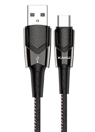 Usb кабель kaku ksc-192 usb - type-c 1.2m - black