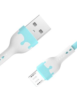 Usb кабель kaku ksc-271 usb - micro usb 1,2m - blue