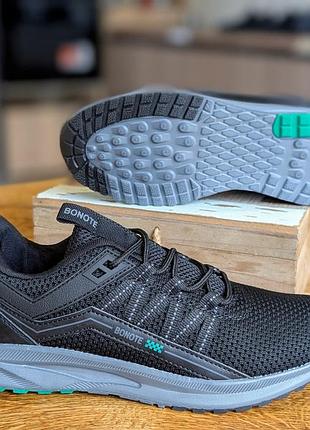 Чоловічі легкі літні кросівки , мужские летние легкие кроссовки черные 40